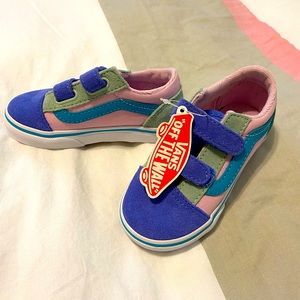 NWT Vans toddler Old Skool color block